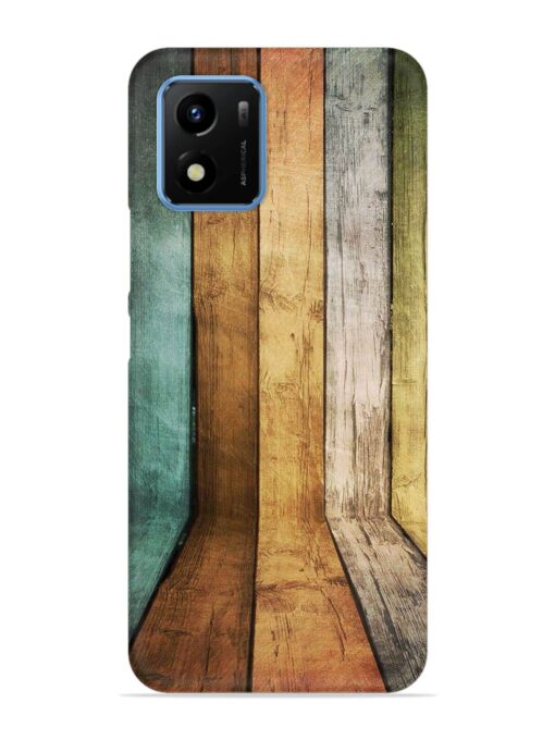 Wooden Realistic Art Snap Case for Vivo Y01 Zapvi