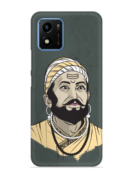 Shivaji Maharaj Vector Art Snap Case for Vivo Y01 Zapvi