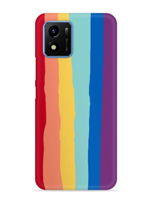 Rainbow Genuine Liquid Snap Case for Vivo Y01