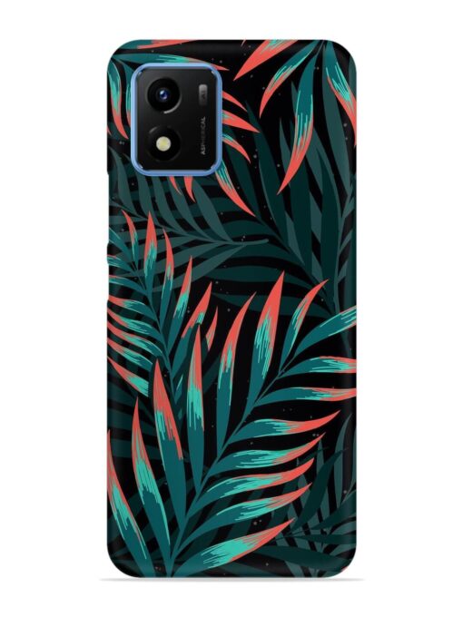 Green Leaf Art Snap Case for Vivo Y01