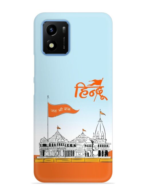 Ram Mandir Hindu Snap Case for Vivo Y01