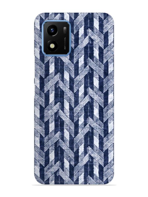 Abstract Herringbone Motif Snap Case for Vivo Y01 Zapvi