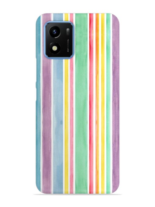 Hand Drawn Watercolor Snap Case for Vivo Y01