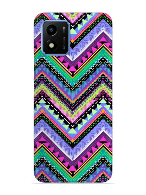 Tribal Aztec Print Snap Case for Vivo Y01