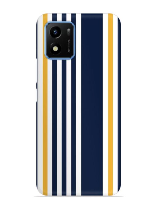 Seamless Stripe Pattern Snap Case for Vivo Y01