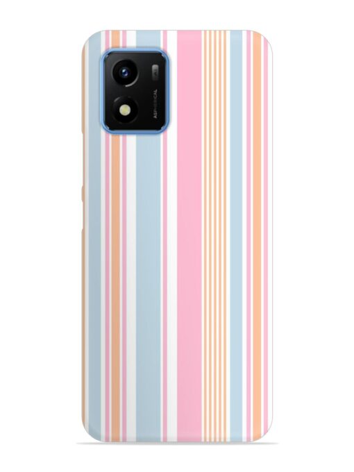 Stripe Seamless Pattern Snap Case for Vivo Y01