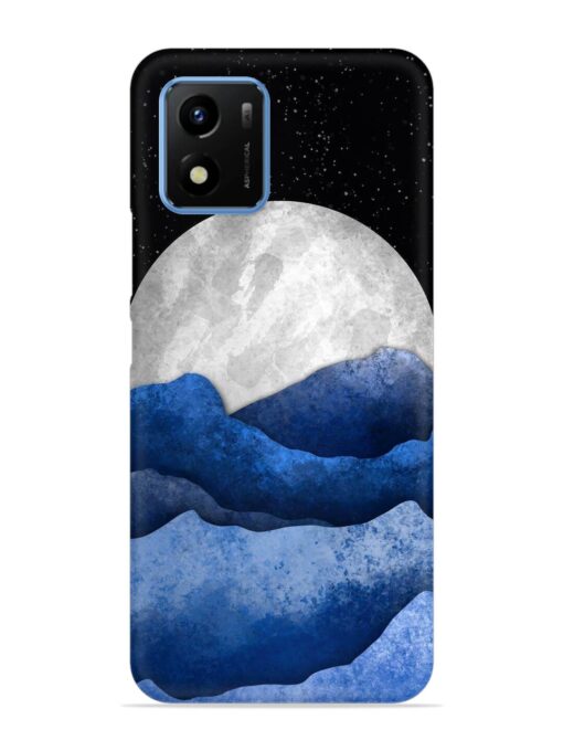 Full Moon Mountain Vector Snap Case for Vivo Y01 Zapvi