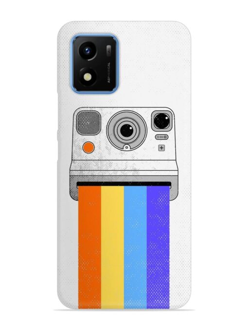 Retro Camera Art Snap Case for Vivo Y01