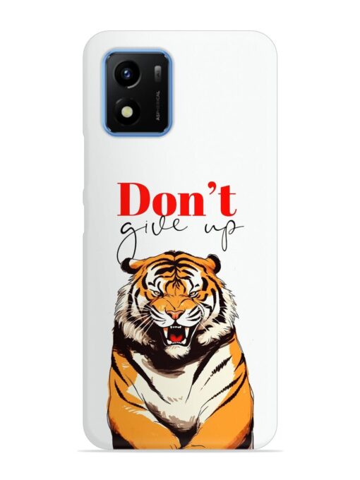 Don'T Give Up Tiger Art Snap Case for Vivo Y01