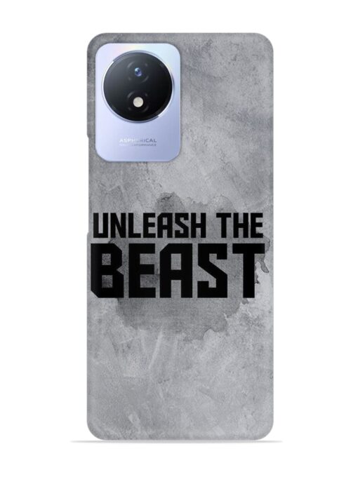 Unleash The Beast Snap Case for Vivo Y02 Zapvi