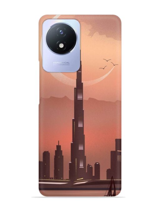 Landmark Burj Khalifa Snap Case for Vivo Y02