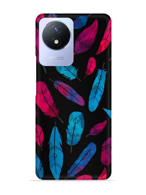 Feather Art Snap Case for Vivo Y02