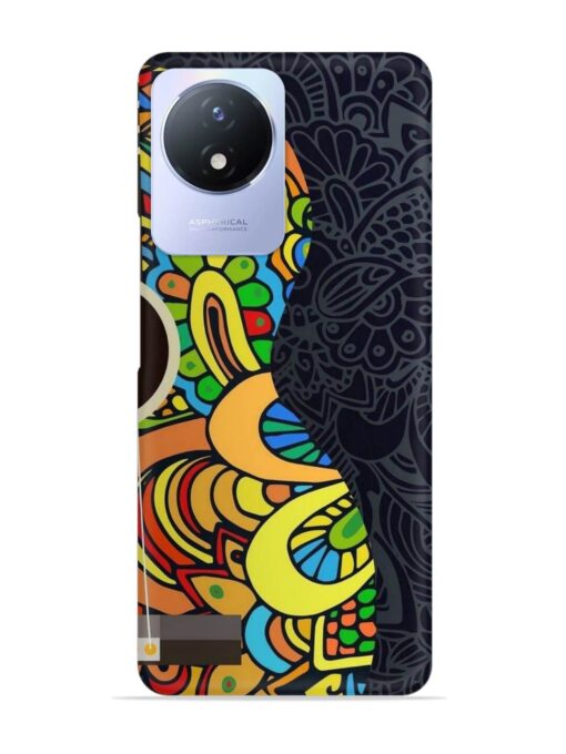 Guitar Vector Art Snap Case for Vivo Y02