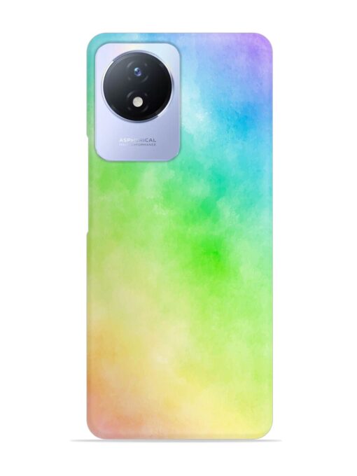 Watercolor Mixture Snap Case for Vivo Y02 Zapvi