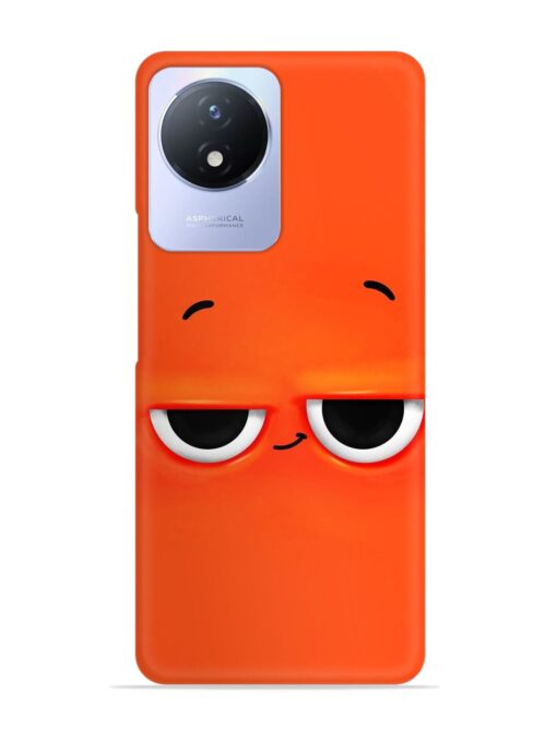 Smiley Face Snap Case for Vivo Y02