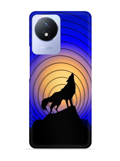 Fox Roaring Design Snap Case for Vivo Y02