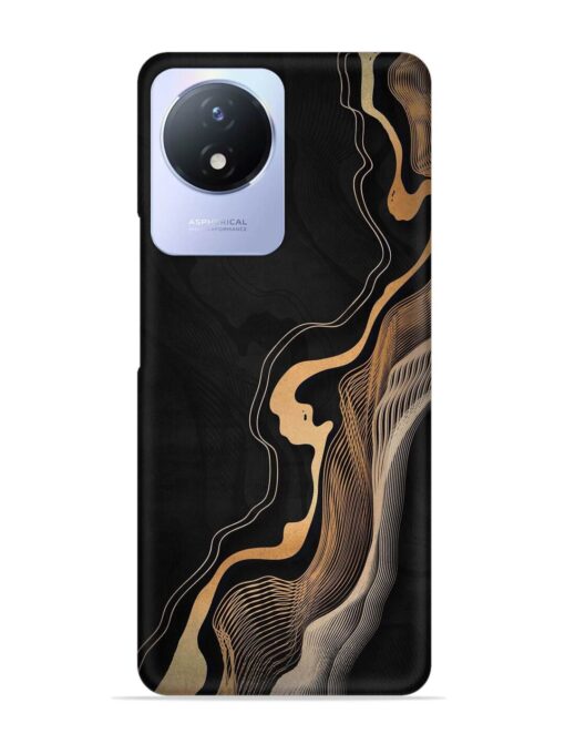 Abstract Art Snap Case for Vivo Y02 Zapvi