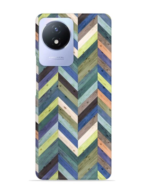 Chevron Random Color Snap Case for Vivo Y02