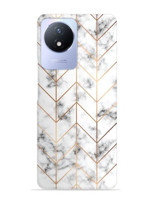 Vector Marble Texture Snap Case for Vivo Y02 Zapvi