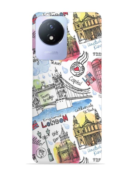 Vector London Landmark Snap Case for Vivo Y02