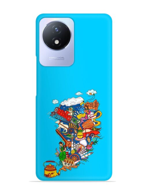 Vector Design Indian Snap Case for Vivo Y02