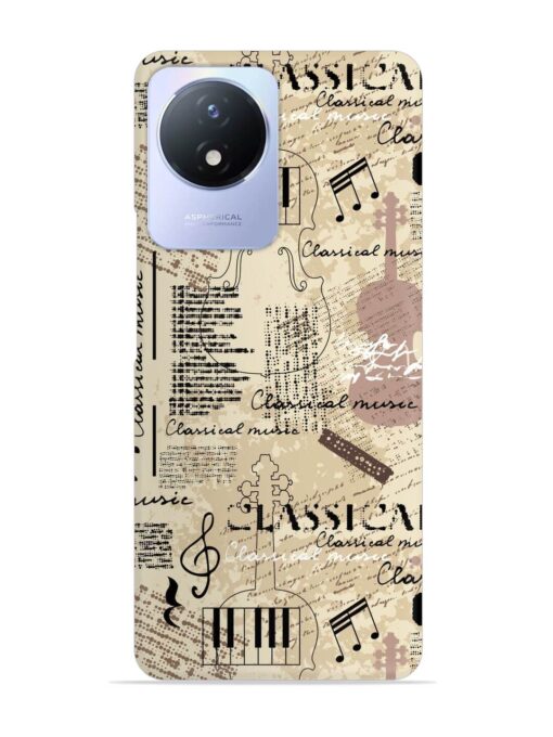 Classical Music Lpattern Snap Case for Vivo Y02