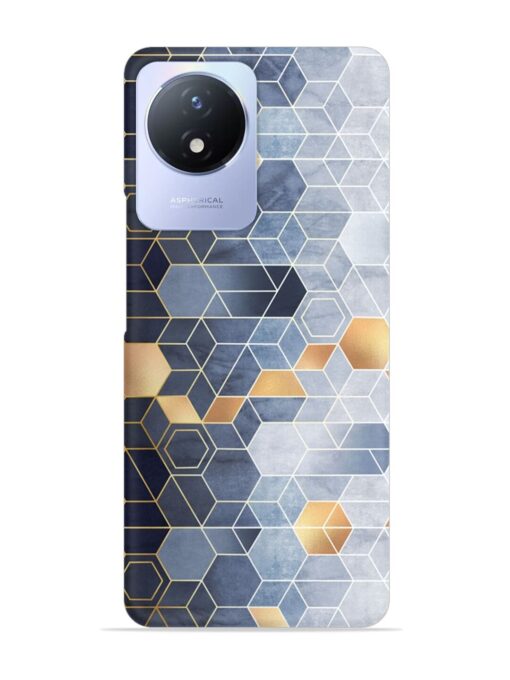 Geometric Abstraction Hexagons Snap Case for Vivo Y02