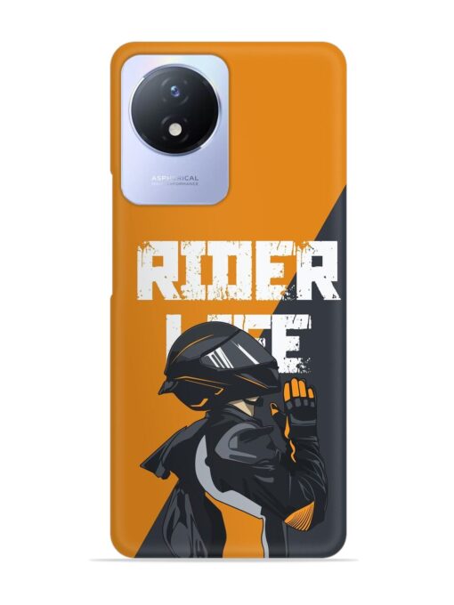 Rider Life Snap Case for Vivo Y02