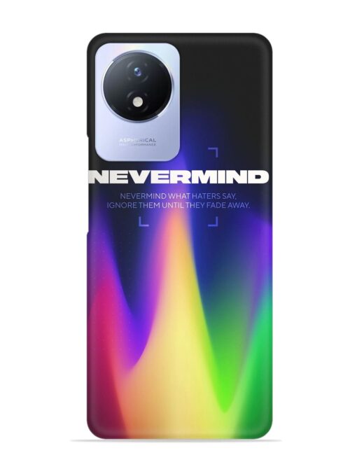 Nevermind Snap Case for Vivo Y02