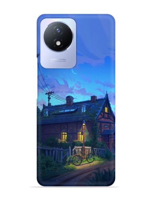 Beautiful Village House Snap Case for Vivo Y02