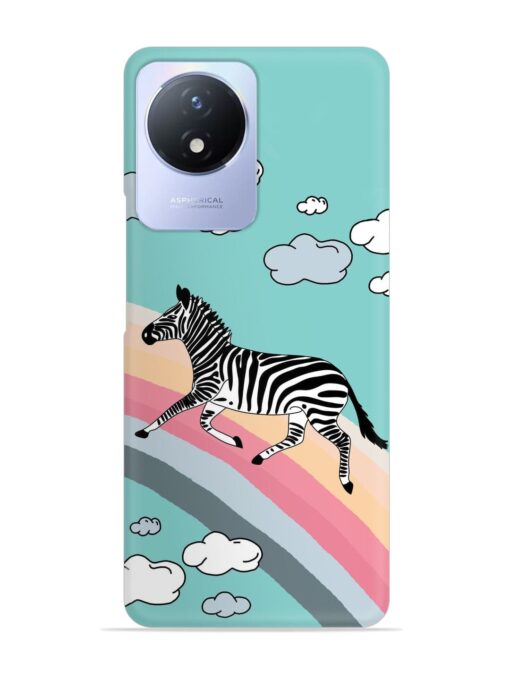 Running Zebra Snap Case for Vivo Y02