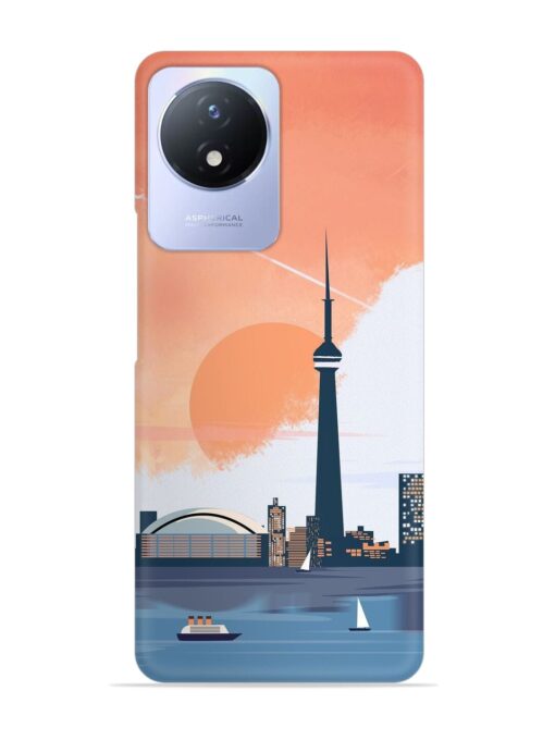 Toronto Canada Snap Case for Vivo Y02T