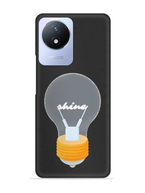 Bulb Background Snap Case for Vivo Y02T