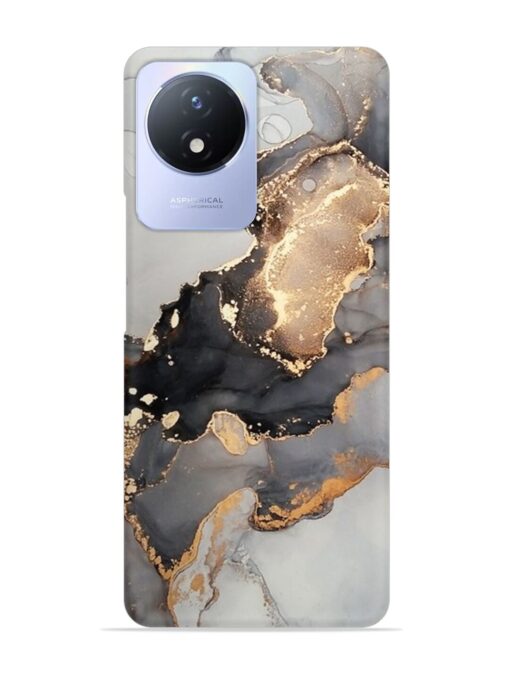 Luxury Abstract Fluid Snap Case for Vivo Y02T Zapvi