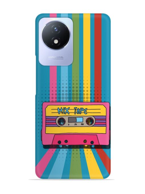 Mix Tape Vactor Snap Case for Vivo Y02T Zapvi