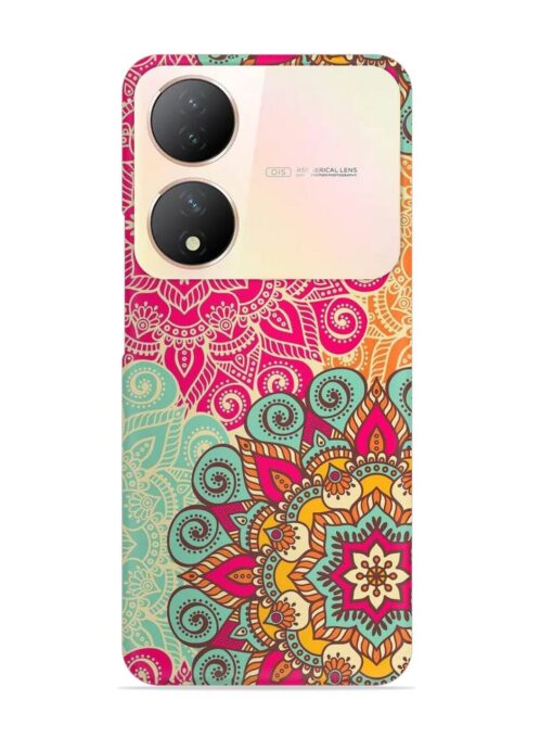 Mandala Seamless Snap Case for Vivo Y100 (5G) Zapvi