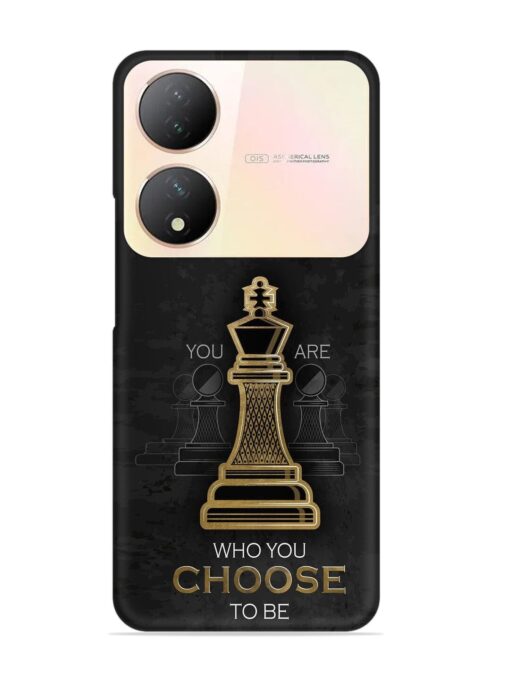 You Are Who Choose To Be Snap Case for Vivo Y100 (5G) Zapvi