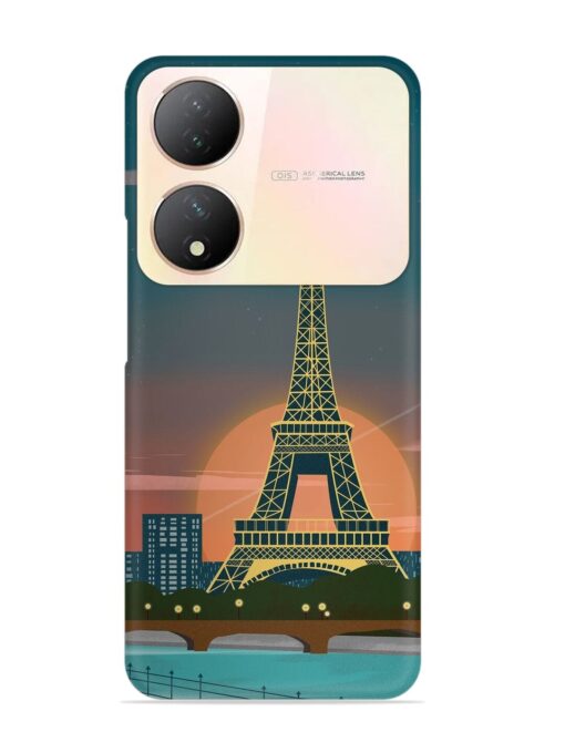 Scenery Architecture France Paris Snap Case for Vivo Y100 (5G)