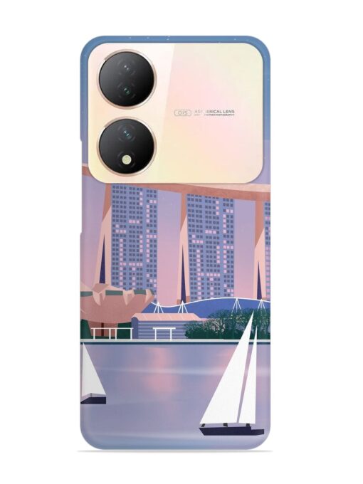 Singapore Scenery Architecture Snap Case for Vivo Y100 (5G) Zapvi