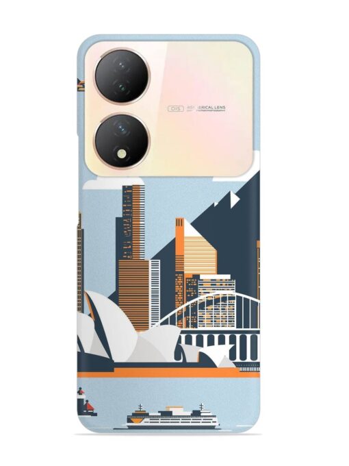 Sydney Opera Landscape Snap Case for Vivo Y100 (5G) Zapvi