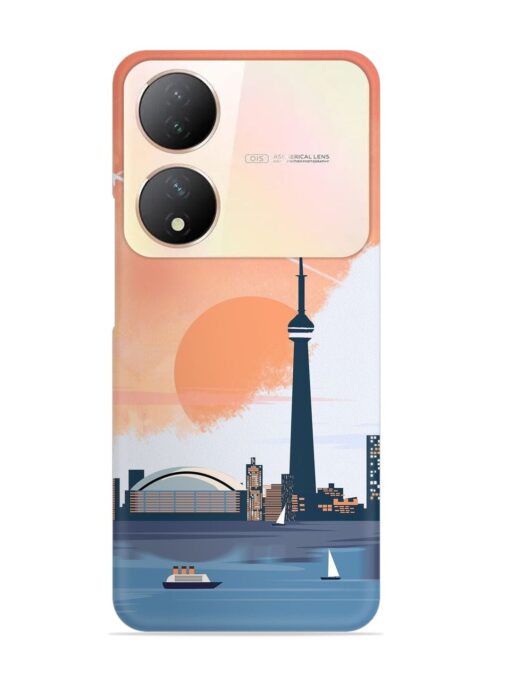 Toronto Canada Snap Case for Vivo Y100 (5G) Zapvi