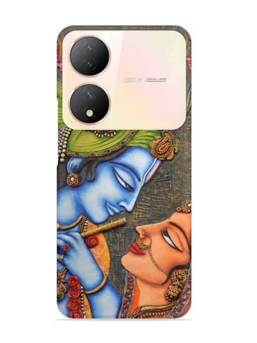 Lord Radha Krishna Flute Art Snap Case for Vivo Y100 (5G) Zapvi