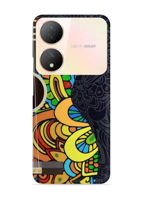 Guitar Vector Art Snap Case for Vivo Y100 (5G)