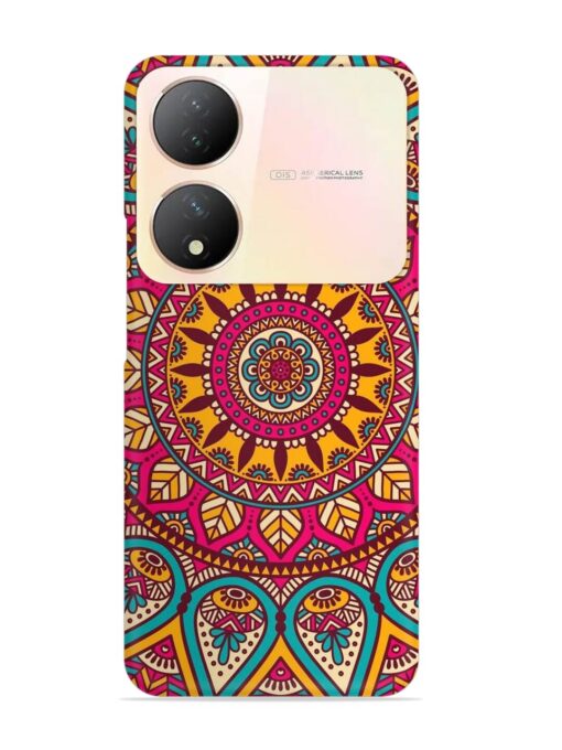 Mandala Joy Snap Case for Vivo Y100 (5G) Zapvi