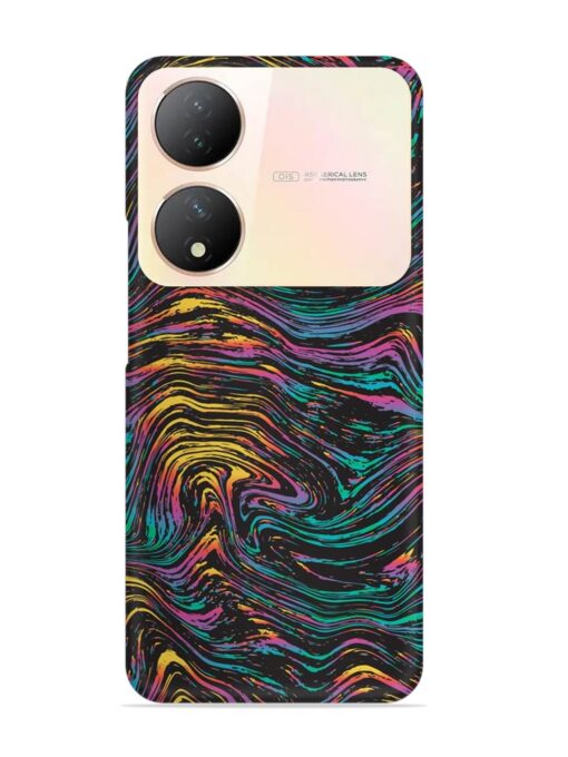 Abstract Liquid Colors Snap Case for Vivo Y100 (5G) Zapvi