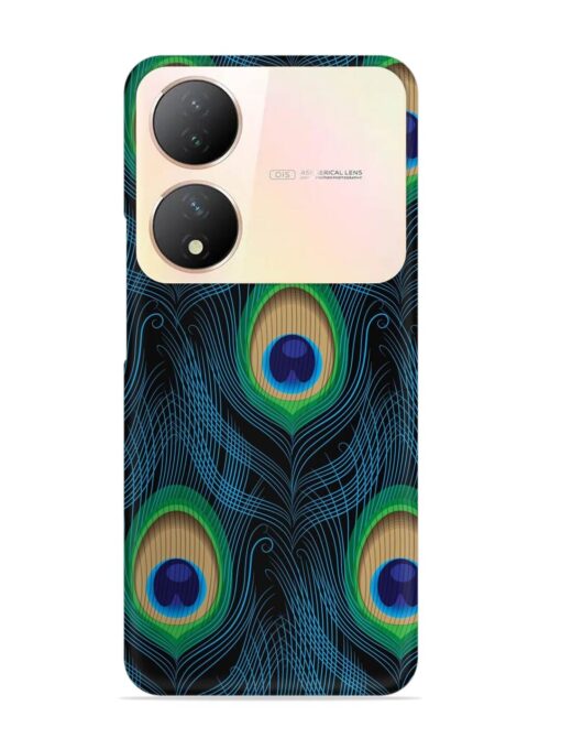 Seamless Pattern Peacock Snap Case for Vivo Y100 (5G) Zapvi