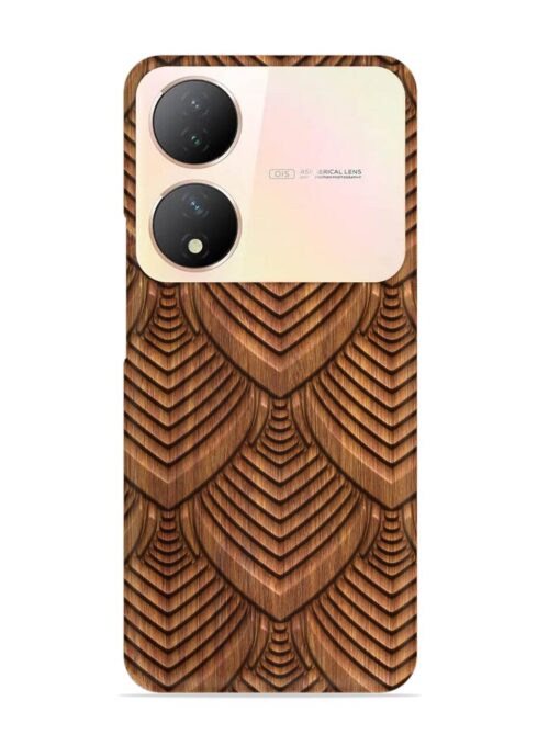 Carved Pattern On Snap Case for Vivo Y100 (5G)