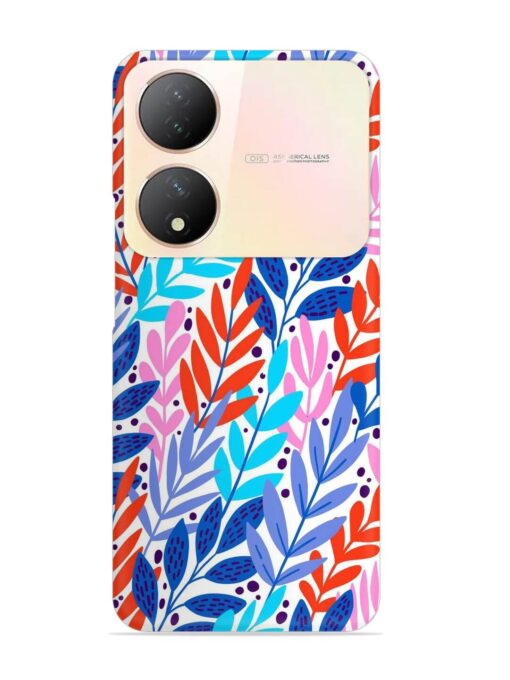 Bright Floral Tropical Snap Case for Vivo Y100 (5G) Zapvi