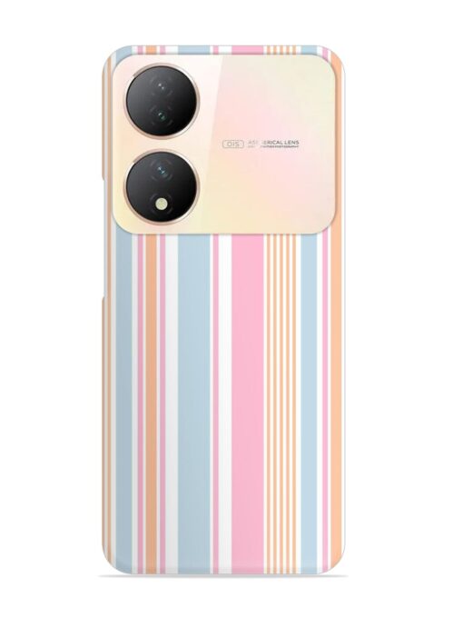 Stripe Seamless Pattern Snap Case for Vivo Y100 (5G) Zapvi