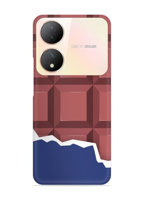 Chocolate Vector Art Snap Case for Vivo Y100 (5G)